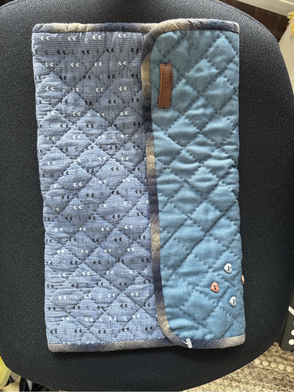 Handmade laptop sleeve Quilted